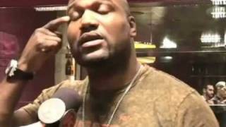 Rampage Jackson Slapping MMA Interviewer [upl. by Orabel498]