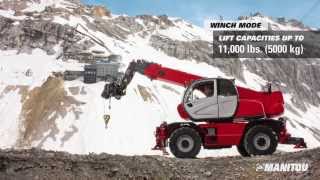 Manitou MRT Series Rotating Telescopic Handlers [upl. by Asemaj]