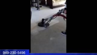 Deep cleaning and restoration tool Rotovac 360i at work on a bright white carpet [upl. by Tonye]