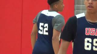 2018 fivestar wing Keldon Johnson highlights from USA Basketball [upl. by Hogg]