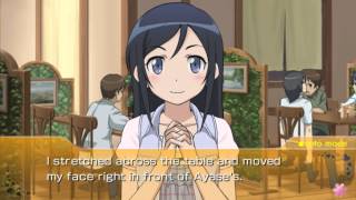 Oreimo Tsuzuku PSP Ayase Route Part 9  Declarations of Love English Subtitles [upl. by Aleina]