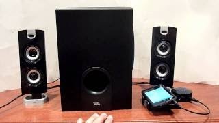 Cyber Acoustics 21 Speaker System Review amp Unbox CA3810 [upl. by Kostman]