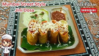 अब घरपर ही बनाए एकदम स्वादिष्ट जीनी डोसा  Jini Dosa Recipe  vilakitchen [upl. by Devan]