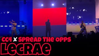 CC4 x Spread The Opps  Lecrae LIVE  Texas Hall [upl. by Enineg569]