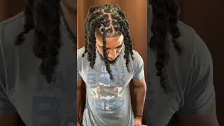 Dread retwist dreads starterlocks retweet iebraider [upl. by Radman]