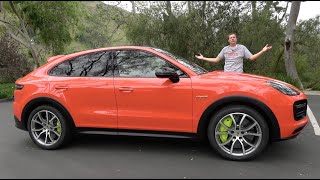 The 2020 Porsche Cayenne Turbo S Coupe Is a 200000 Super SUV [upl. by Arammat]