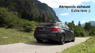 BMW m140i XDrive  Exhaust Battle [upl. by Etnomaj]