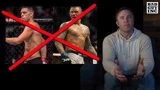 Nate Diaz vs Dustin Poirier is NOT happening [upl. by Anuaik]