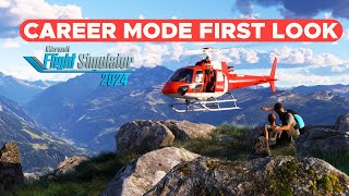 CAN WE PLAY MSFS 2024 TODAY 2ND ATTEMPT  CAREER MODE FIRST LOOK  MICROSOFT FLIGHT SIMULATOR 2024 [upl. by Adria]