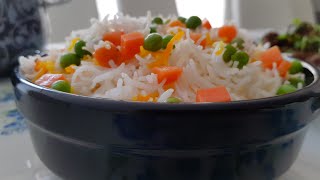 Peas amp carrot pulao recipe [upl. by Aretha956]