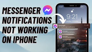 FIXED Messenger Notifications Not Working on iPhone [upl. by Elnukeda539]