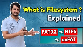 What is Filesystem Fat32 vs NTFS vs exFAT  Explained [upl. by Elish64]