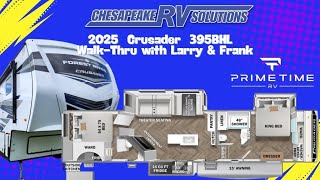 Chesapeake RV Solutions Prime Time Manufacturing Crusader 395BHL WalkThru with Larry amp Frank [upl. by Odie60]