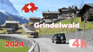 🇨🇭  2024  Winter  SWITZERLAND GRINDELWALD ITSELWALD BRIENZ ZERMATT THUN Suiza 4K [upl. by Arathorn]