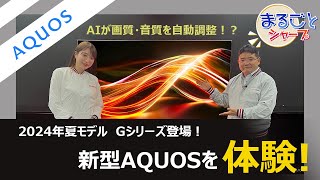 最新AQUOS 2024年夏モデル Gシリーズ登場！AIが画質・音質を自動で調整！？：シャープ [upl. by Sirraf]