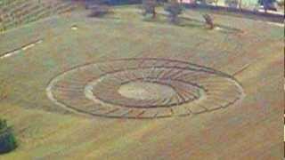 Latest crop circle report  Bracciano Bertinoro FC Italy 20 May 2012  the same day as earthquake [upl. by Byrn]