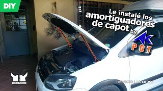 Le instalé un KIT de AMORTIGUADORES para CAPOT  VW SuranFox [upl. by Apollo913]