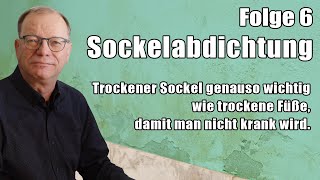 Sockelabdichtung gegen Feuchtigkeit [upl. by Ahsein]