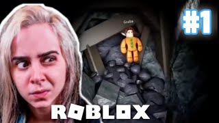 Mara se assustando no terror do Roblox 1 [upl. by Anilev]