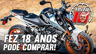 10 MOTOS BOAS E BARATAS PARA COMPRAR COM 18 ANOS [upl. by Alohs]