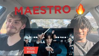 SEVENTEEN  Maestro  MV REACTION [upl. by Annid]