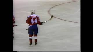 IIHF WC 1989 Day 01 Finland vs Canada 15 Apr 1989 [upl. by Ymmak]