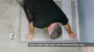 HOW TO Install Waterproofing Tape Over Screed [upl. by Tnaryb158]