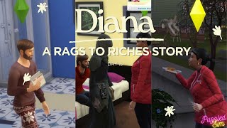 Sims4 Day 15 Dianas Rags to Riches sims4 thesims4 thesims4challenge sims4challenge [upl. by Gerald]