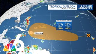 A tropical depression could form in the Atlantic this week NHC says Heres what to know [upl. by Leribag]