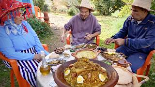 Inside a Secret Village in North Africa  Moroccan Village Food [upl. by Lauretta]