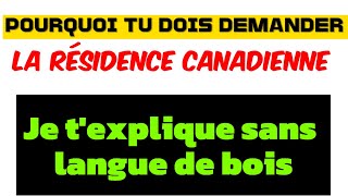 La résidence permanente Canadienne simplifiée partagez cette vidéo à tous vos proches  Circana [upl. by Dionisio]