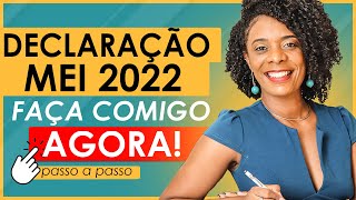 MEI Declaração Anual 2022  passo a Passo Completo MEI é fácil [upl. by Riatsala954]