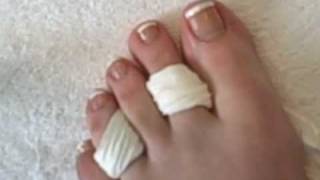 Tips and Tutorial on How To Do A French Pedicure [upl. by Art]