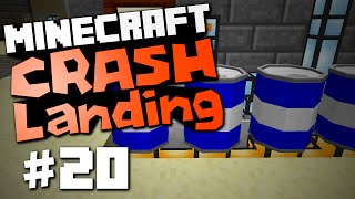 Minecraft Crash Landing 20 quotUnlimited Water amp World Downloadquot [upl. by Flemings]