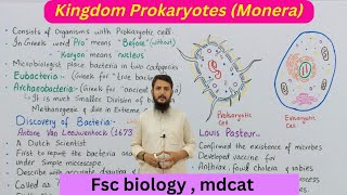 kingdom prokaryotae  discovery of bacteria  class 11  Lec 01 visiblescience22 [upl. by Raamal681]