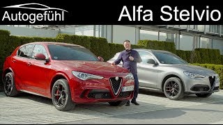 Alfa Stelvio FULL REVIEW 2019 BTech  Autogefühl [upl. by Doyle]