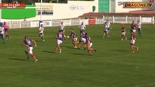 Résumé Lezignan vs St EstèveXIII Catalan J1 [upl. by Aiekal]