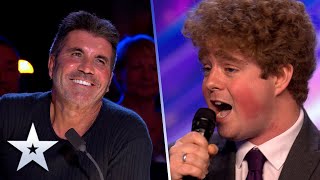 Tom Ball STUNS the Judges with an EXCEPTIONAL performance  Auditions  BGT 2022 [upl. by Annoda949]