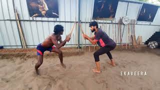 cheruvadi morning practiceekaveera kalaripayattu Academy [upl. by Borras]