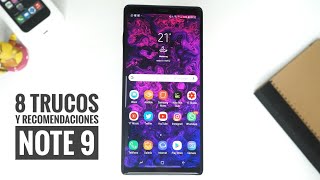 8 Trucos y Recomendaciones para tu Galaxy Note 9 [upl. by Marilyn]