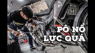 Winner 150 độ pô PR2  Tiếng pô uy lực như PKL  MinC Motovlog [upl. by Lotz]