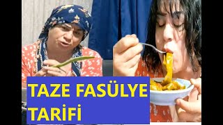 ZEYTİNYAĞLI TAZE FASULYE EN KOLAY YAPILIŞI [upl. by Kra769]