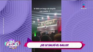 ¡Se le sale el GALLO al alcalde de Coahuila en pleno grito de Independencia  ¡Qué Chulada [upl. by Zack912]