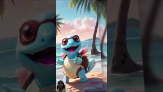 WARTORTLE  EVOLUTION OF SQUIRTLE  POKEMON pikachu evolutionpokemon squirtle pokemon wartortle [upl. by Nwadahs]