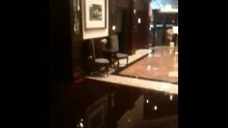 D4 Hotel reception flooded in Dublin floods October 24 2011 [upl. by Auqinat]