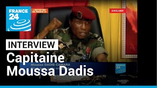 Guinée  Le capitaine Moussa Dadis Camara réagit aux sanctions annoncées par la France • FRANCE 24 [upl. by Roque755]