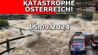 CHAOS IN ÖSTERREICH HOCHWASSER 1509 [upl. by Johnath]