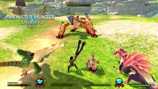 Monster Hunter Stories 2  CoOp Gameplay [upl. by Attenad]