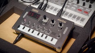 Korg NTS1 amp Volca Nubass  SynthFest UK 2019 [upl. by Anaed]