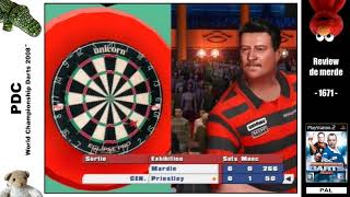 Review de merde 1671  PDC World Championship Darts 2008 PS2 [upl. by Koblick841]